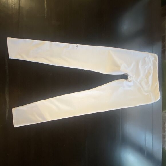 White Alo Full Length Leggings Size Small - Picture 11 of 11